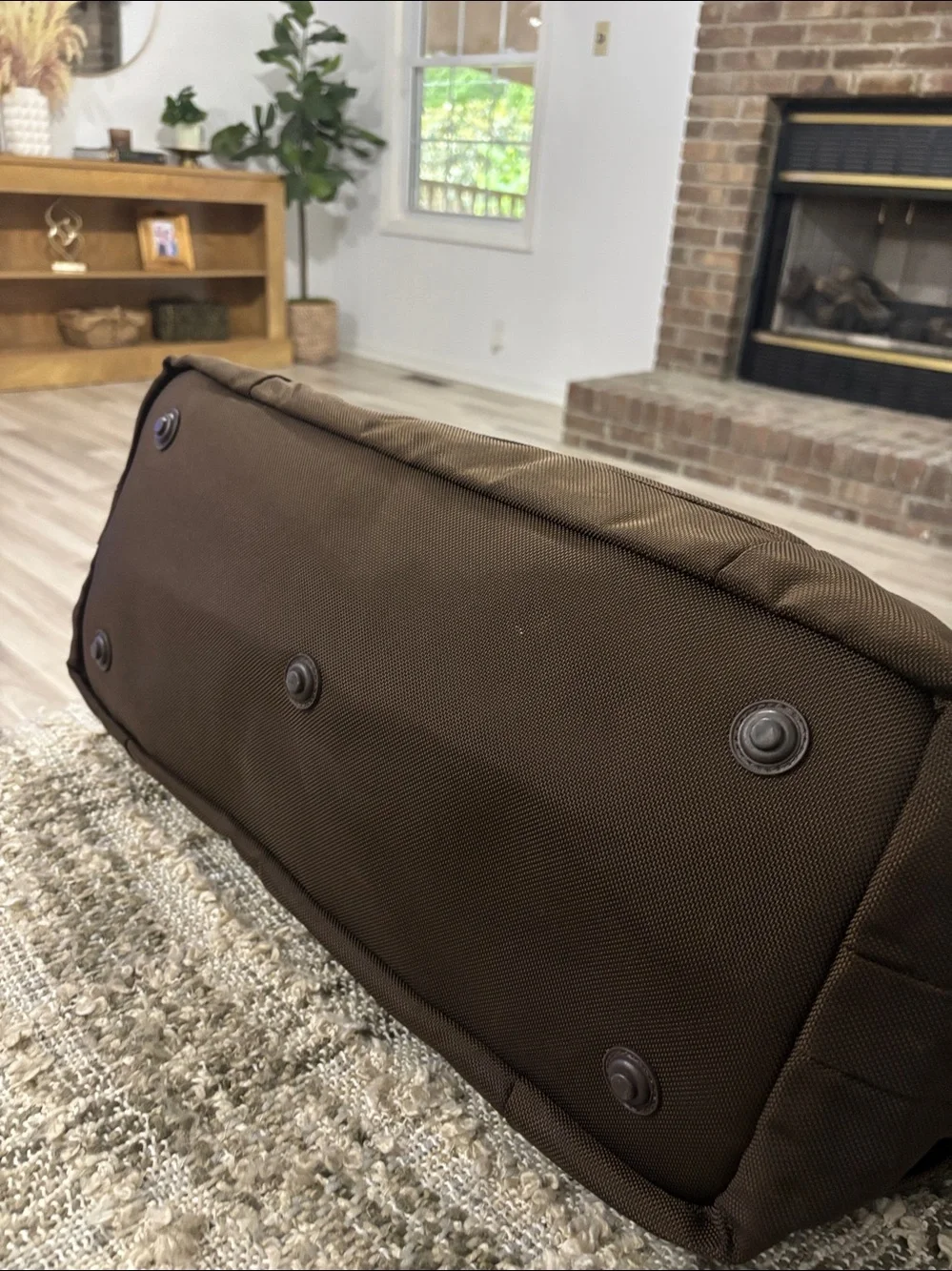 Briggs & Riley Baseline Extra Large Men’s‎ Brown Weekender Duffel Bag